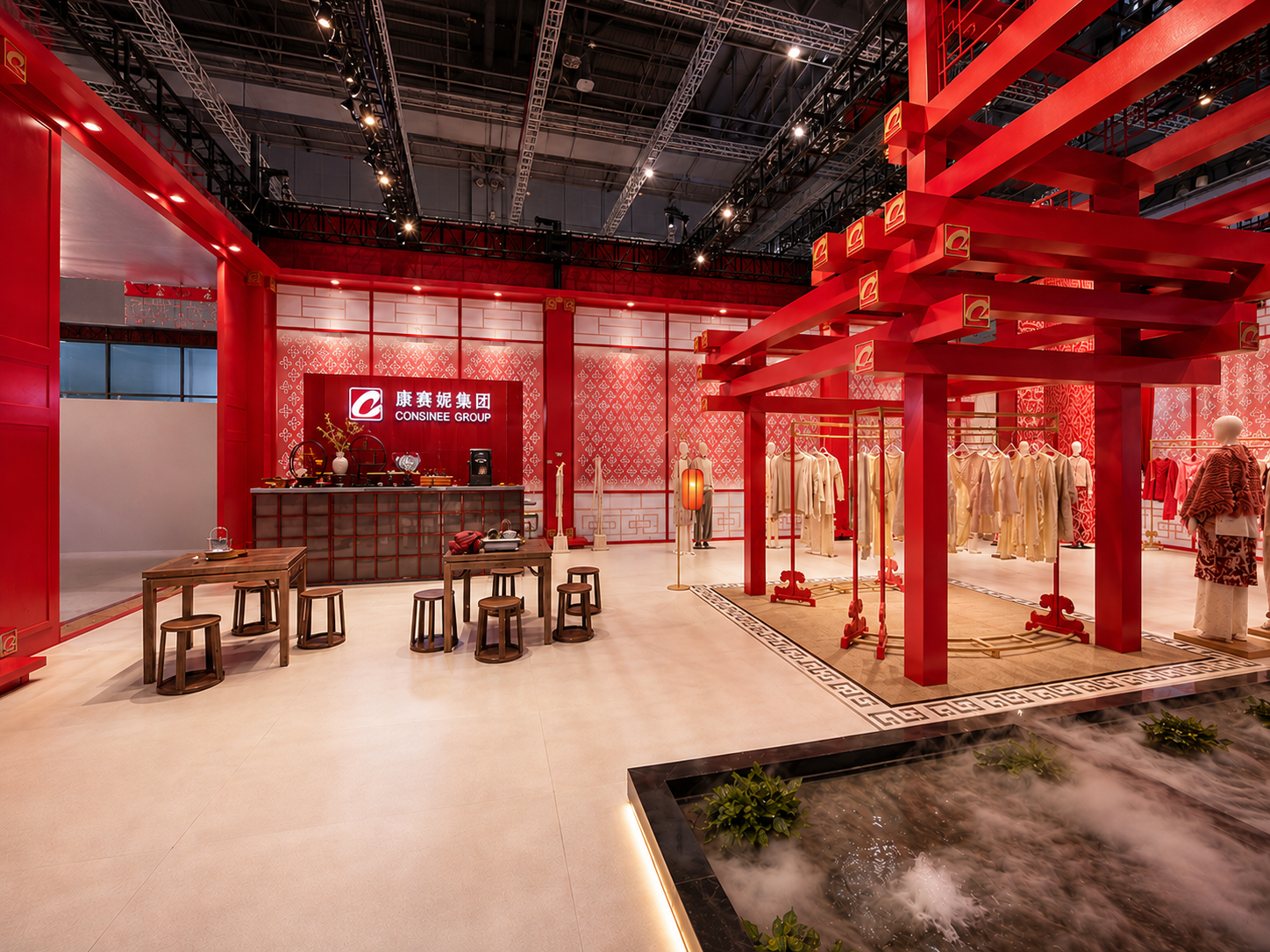 一站式展台搭建案例效果