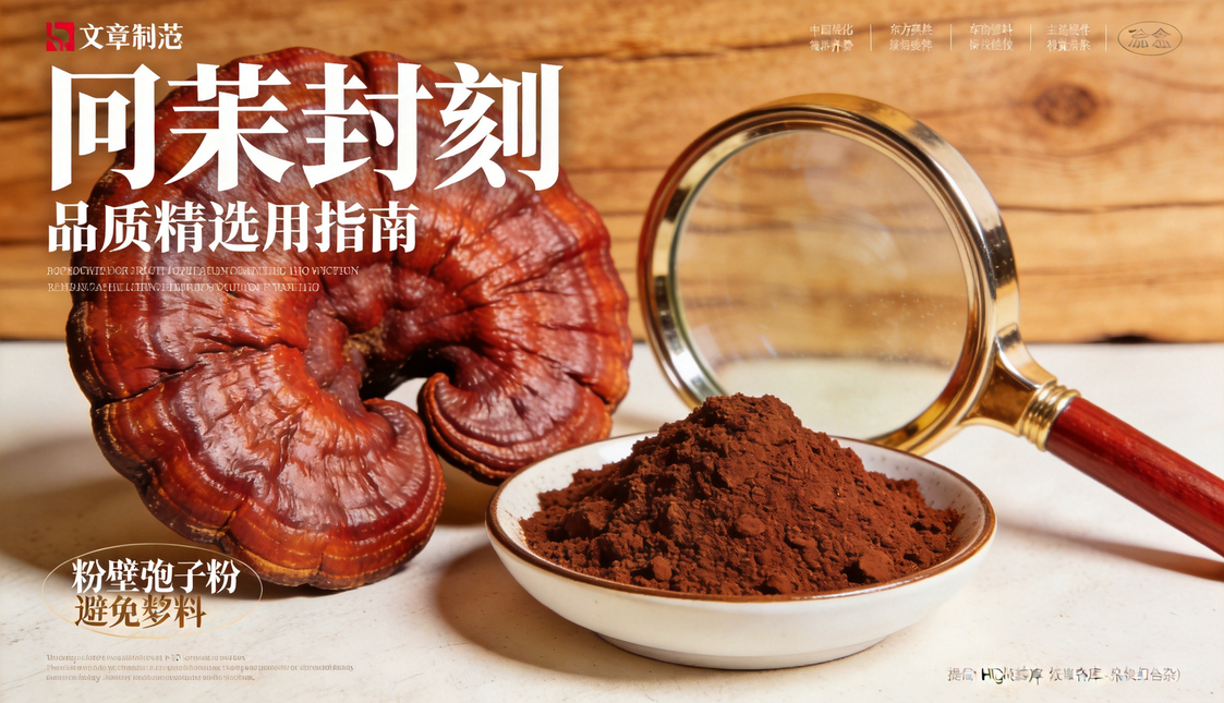2026年灵芝孢子粉怎么选？道地原料鉴别与破壁工艺全解析