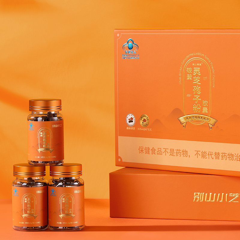 芝神堂别山芝宝破壁灵芝孢子粉胶囊