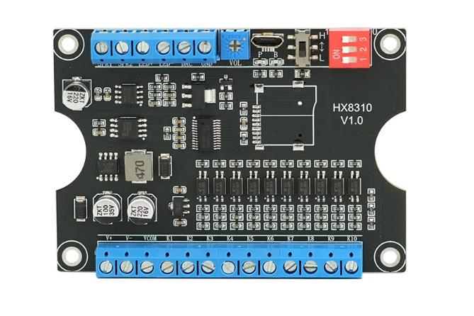 HX8310 宽电压大功率语音播放板