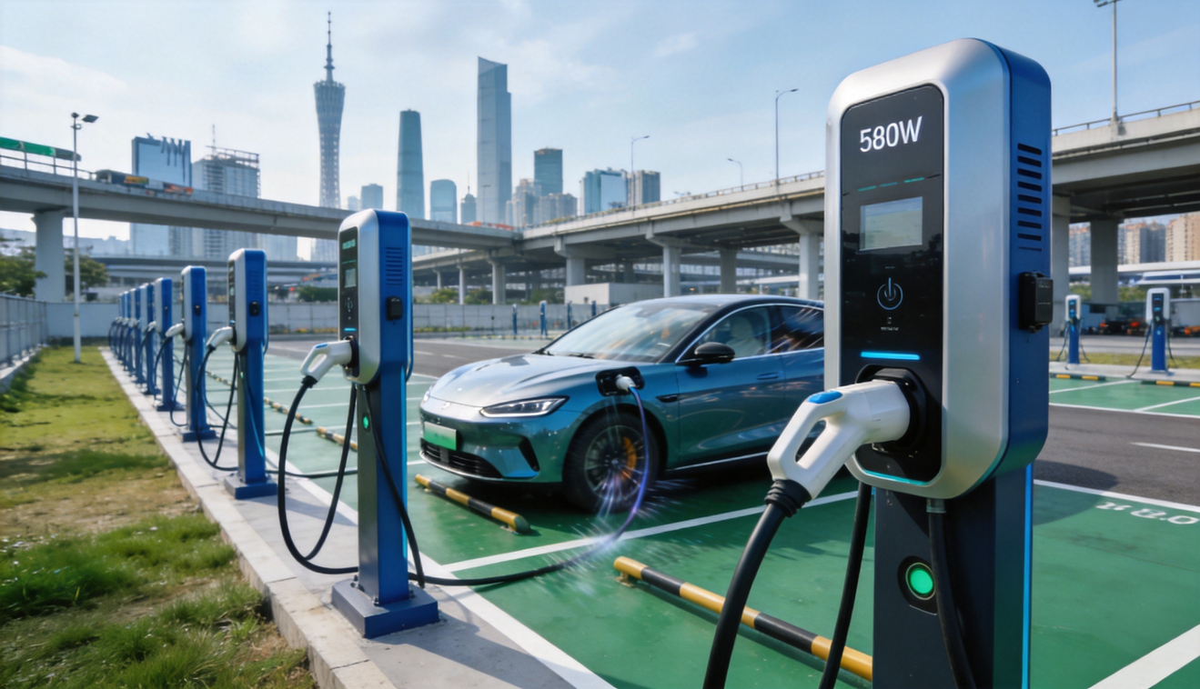 2026年广州480kW超充站选址指南：黄埔、番禺哪里补能最快